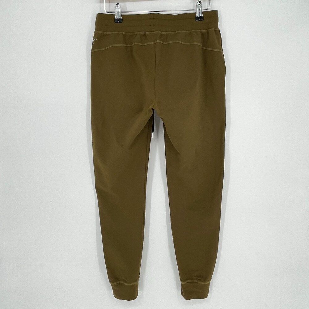 Zyia Unwind Jogger‎ Pants Women's Size Small in Olive Green Drawstring Pockets - Picture 3 of 8